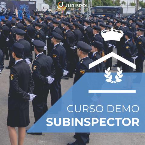 imagen de producto curso demo ascenso subinspector de policía nacional