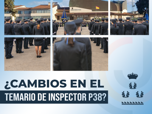 ¿Modificaciones en el temario de Inspector P.38?